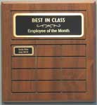 This is a image of a FB cherry cove edge perpetual plaque